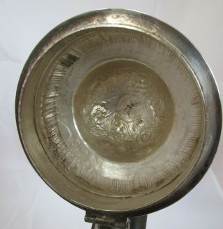 Antique Georgian Sterling silver coffee pot,  1775,  John King,  873g 4