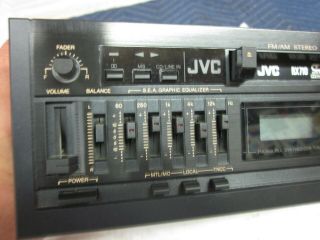 NOS Vintage 1980 ' s - 90 ' s JVC Car Stereo Cassette w/Equalizer Receiver KS - RX710J 5