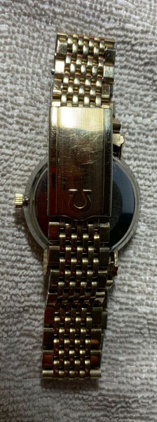 Omega Seamaster Deville Automatic Date 1960s Vintage Watch 14k Gold REPAIR 12