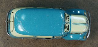 Rare Vintage 1940s TIPPCO Tin Wind - up MILITARY LIMOSINE Van Car Tipp&Co TCO 7