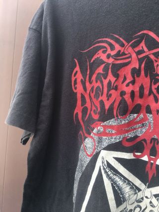 Vtg Necrophobic T Shirt Blackened Death Metal Mayhem 1Burzum Emperor Darkthrone 3