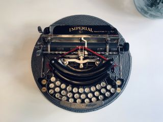 Rare Imperial Typewriter Schreibmaschine Máquina de Escrever 打字机 Vintage Antique 2
