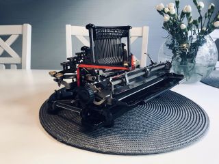 Rare Imperial Typewriter Schreibmaschine Máquina de Escrever 打字机 Vintage Antique 6