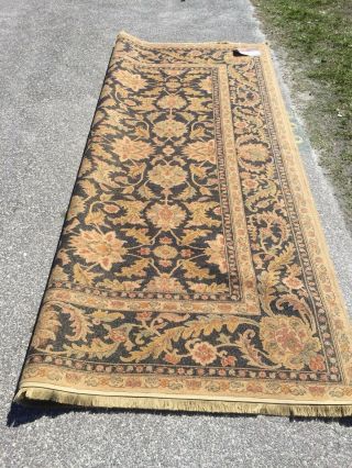 8’8X10’ Karastan Antique Legends Agra - black 100 Rug Carpet 10