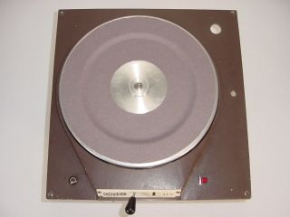 Vintage QRK 12 - C 12C Russco Sparta Broadcast Transcription Turntable No Tonearm 4