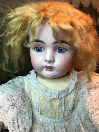 Antique Kestner 394 ? German Bisque 25” Split Hip Sleepy Eyes Doll Rare 2