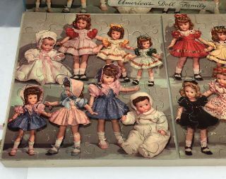 Vintage 40s Effanbee Little Lady DOLL Jig Saw Puzzle RARE & Complete 1943 2