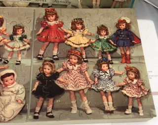 Vintage 40s Effanbee Little Lady DOLL Jig Saw Puzzle RARE & Complete 1943 3