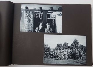 WW2 GERMAN WEHRMACHT ARMY SOLDIER ' S 39 PHOTOS ALBUM GUN HELMET GAS MASK TRUCK 8