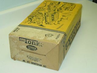Vintage Tonka Mini Sportsman Set,  Pressed Steel,  No.  102 3