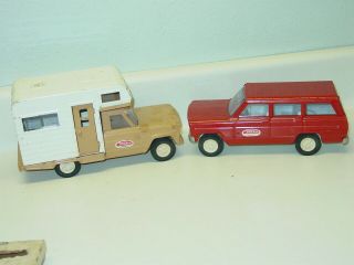 Vintage Tonka Mini Sportsman Set,  Pressed Steel,  No.  102 6