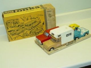 Vintage Tonka Mini Sportsman Set,  Pressed Steel,  No.  102 9