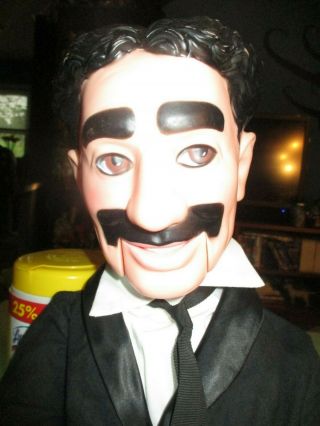 1980 ' s EEGEE Goldberg Groucho Marx Ventriloquist Dummy Doll Puppet 30 