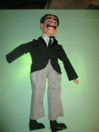 1980 ' s EEGEE Goldberg Groucho Marx Ventriloquist Dummy Doll Puppet 30 