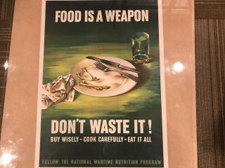 1943 Food Is A Weapon Don 