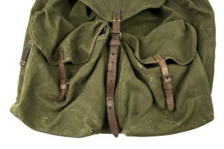 RARE WWII German Wehrmacht Combat Rucksack Heer Backpack 1945 Ersatz Late War 4