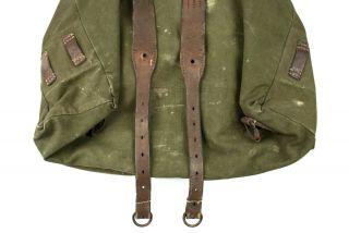 RARE WWII German Wehrmacht Combat Rucksack Heer Backpack 1945 Ersatz Late War 7