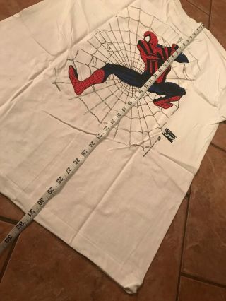 DOUBLE SIDED SPIDER - MAN VENOM 1995 Shirt Vtg marvel spawn hulk thor ironman 6