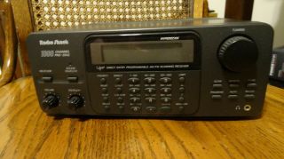 Vintage Radioshack Pro - 2042 Uhf Vhf Am/fm Scanning Receiver Scanner 1000 Channel