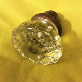 ANTIQUE GLASS DOOR KNOB COLLECTIBLE HARDWARE 3