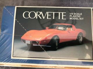 Monogram CORVETTE 1/8 Scale Model Kit - 7