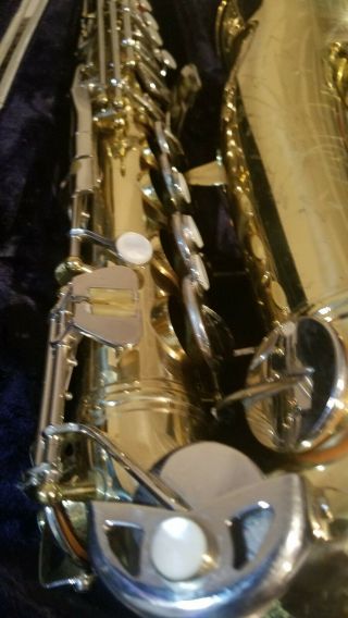 Vintage Conn Shooting Stars Student Alto Saxophone Sax with Case sn L30762 4