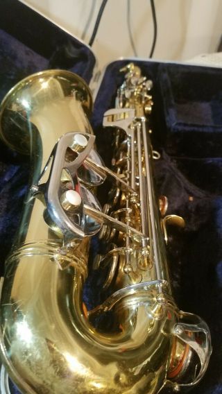 Vintage Conn Shooting Stars Student Alto Saxophone Sax with Case sn L30762 5