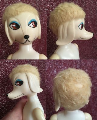 HTF Peteena Poodle doll Hasbro1966,  