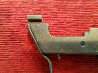 WW2 USGI M - 1 carbine trigger housing type 4,  BE - B marked for IBM 3