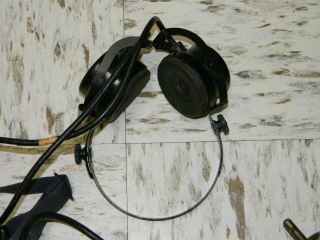 WW2 U.  S.  Navy Deck Talker Headset MI - 2045 - E 5