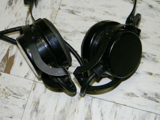 WW2 U.  S.  Navy Deck Talker Headset MI - 2045 - E 6