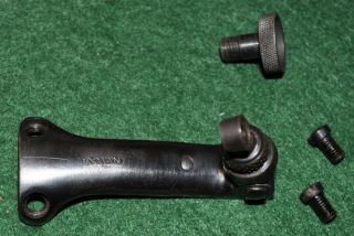 Early Lyman Gun Sight Co.  Tang Mounted Peep Sight,  R12 (model 12,  22lr Rifle)