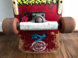 Santa Cruz Rob Roskopp - 80’s Skateboard 4