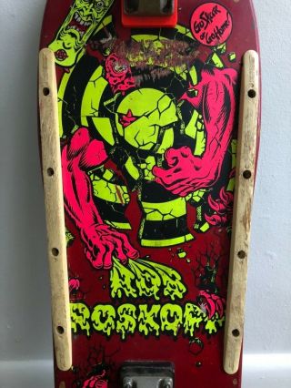 Santa Cruz Rob Roskopp - 80’s Skateboard 5