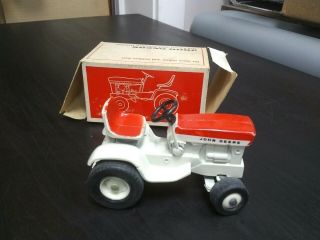 Vintage John Deere Red 140 Patio Tractor