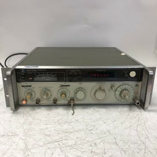Vintage Hp Hewlett Packard 8640b Signal Generator And