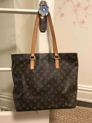 Louis Vuitton Handbag - Authentic Vintage 12.  5 " H X 15.  5 " W