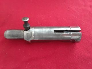 Sten Ww2 Mk2 Bolt,  Marked M/4 - 3 With Bolt Handle,  The Extractor,  Pin,  And Spring