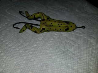 1909 Shakespeare Rhodes Mechanical Frog Fishing Lure
