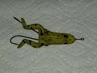 1909 Shakespeare Rhodes Mechanical Frog Fishing Lure 4