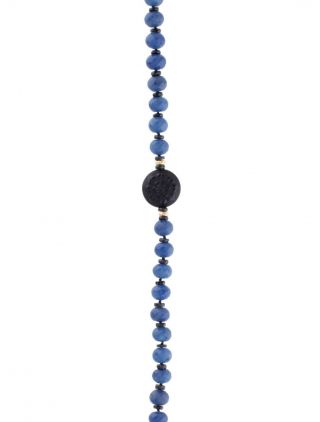 $6500 The Splendid Company Neiman Marcus Carved 18k Bead Necklace 52 Inches Long