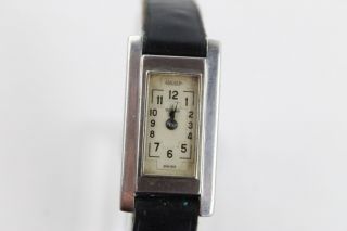 Vintage c.  1930 ' s Ladies JAEGER LE COULTRE Duo Plan WRISTWATCH Hand - Wind 2