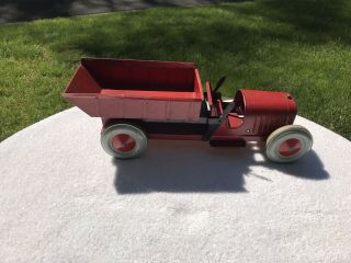 Structo 1920 ' s Vintage Dump Truck All paint VERY 2
