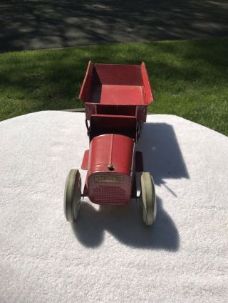 Structo 1920 ' s Vintage Dump Truck All paint VERY 3