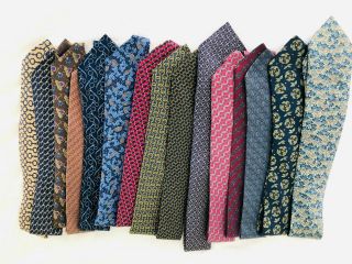 Hermes Paris 100 Silk Neckties (15) Authentic/vintage