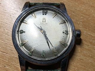 Vintage,  Omega 351 Wristwatch Project,  For Restoration Or Parts.