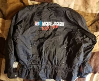 Vintage Michael Jackson - Bad Tour 1988 Black Pepsi Bomber Jacket