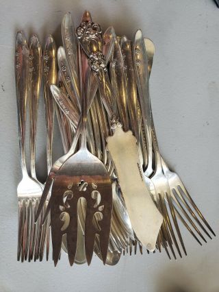 Scrap Or Not.  925 Sterling Flatware Lunt 1765 Grams