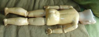 RARE ANTIQUE Bisque CHARACTER DOLL Mold 410 RETRACTABLE TEETH 10