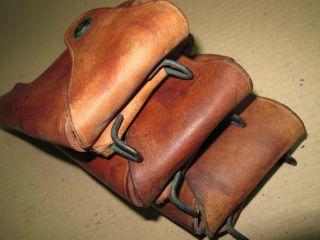US S&W Victory Revolver Leather Holster.  38 Special Model 10 Craighead 7